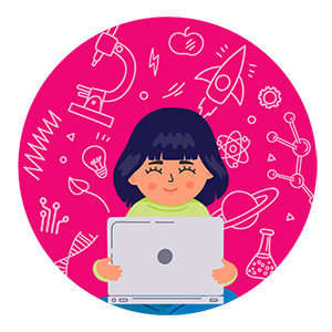 Kids-HighlightCircles-techforkids Backpack Icon